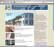 Unela homepage